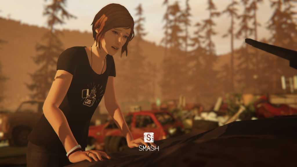 Chloe is reminded of something