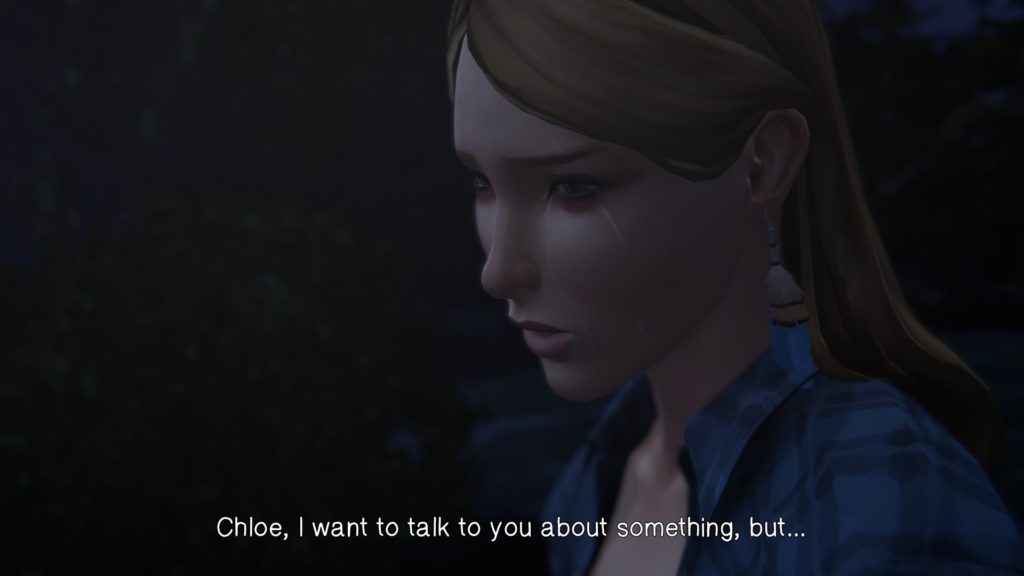 Rachels wants to tell Chloe something