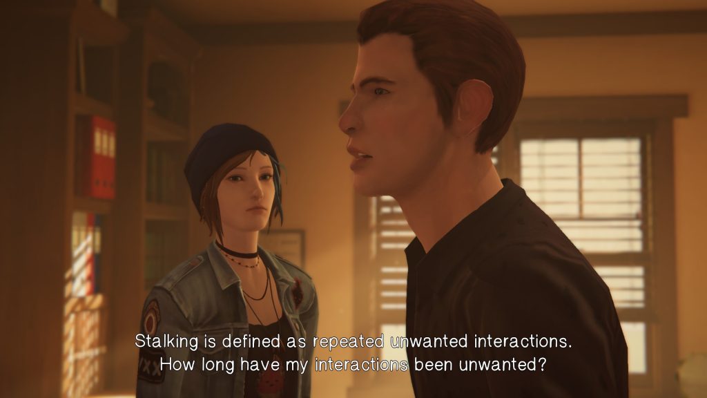 Stalking is defined as repeated unwanted interactions. How long have my interactions been unwanted?